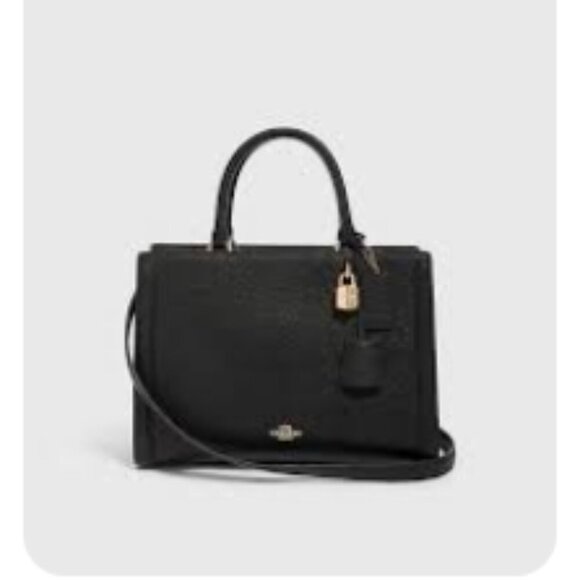 Coach Zoe Carry All with Gold Hardware & Lock and Key 🔐 EUC 1 - Picture 16 of 16